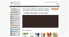 Desktop Screenshot of hispanoeuropea.com